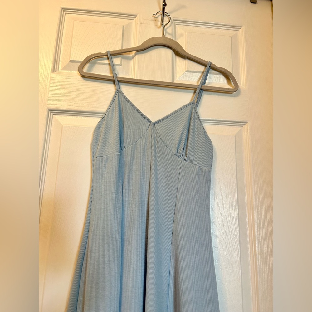 Forever 21 Blue Ribbed Dress BNWT - Picture 6 of 9